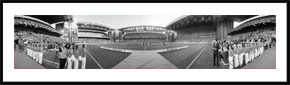 Danmark-Sverige Landskamp 2007 - 360 graders panoramabillede i sort/hvid