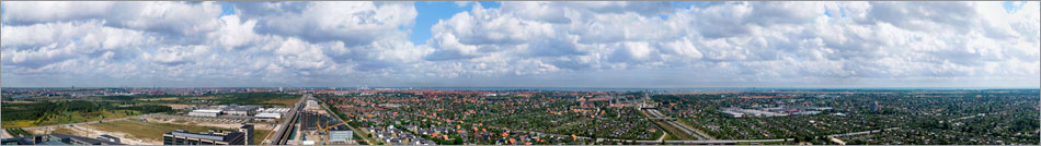 Panorama af Amager & Ørestaden
