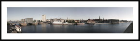 Christians Brygge - panoramabillede nedtonet
