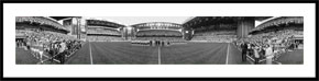 Danmark-England Landskamp 2005 - 360 graders panoramabillede i sort/hvid