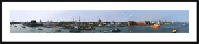Panorama af Flåden 500 År - panoramabillede i farver