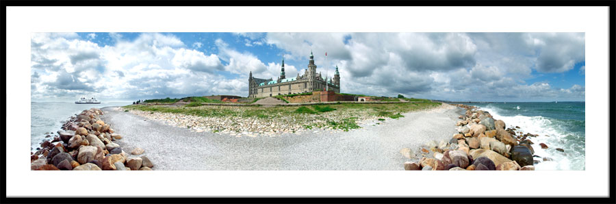 Panorama af Kronborg Slot