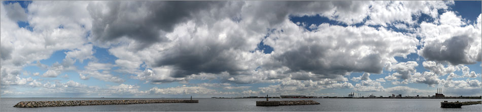 Panorama af Tuborg Havn